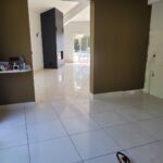 Pose collée de Parquet Boen Chêne Blanchi