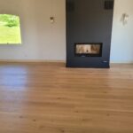 Pose collée de Parquet Boen Chêne Blanchi
