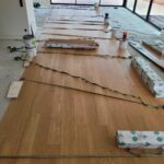Pose collée de Parquet Chêne Listone Giordano Naturplus2 Elégant