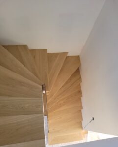 Habillage sur mesure d'escalier