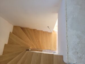 Habillage sur mesure d'escalier