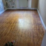 Ponçage et vitrification de parquet