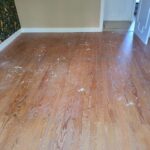 Ponçage et vitrification de parquet