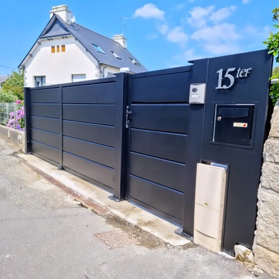 Fabrication et pose de portail à Saint Brieuc