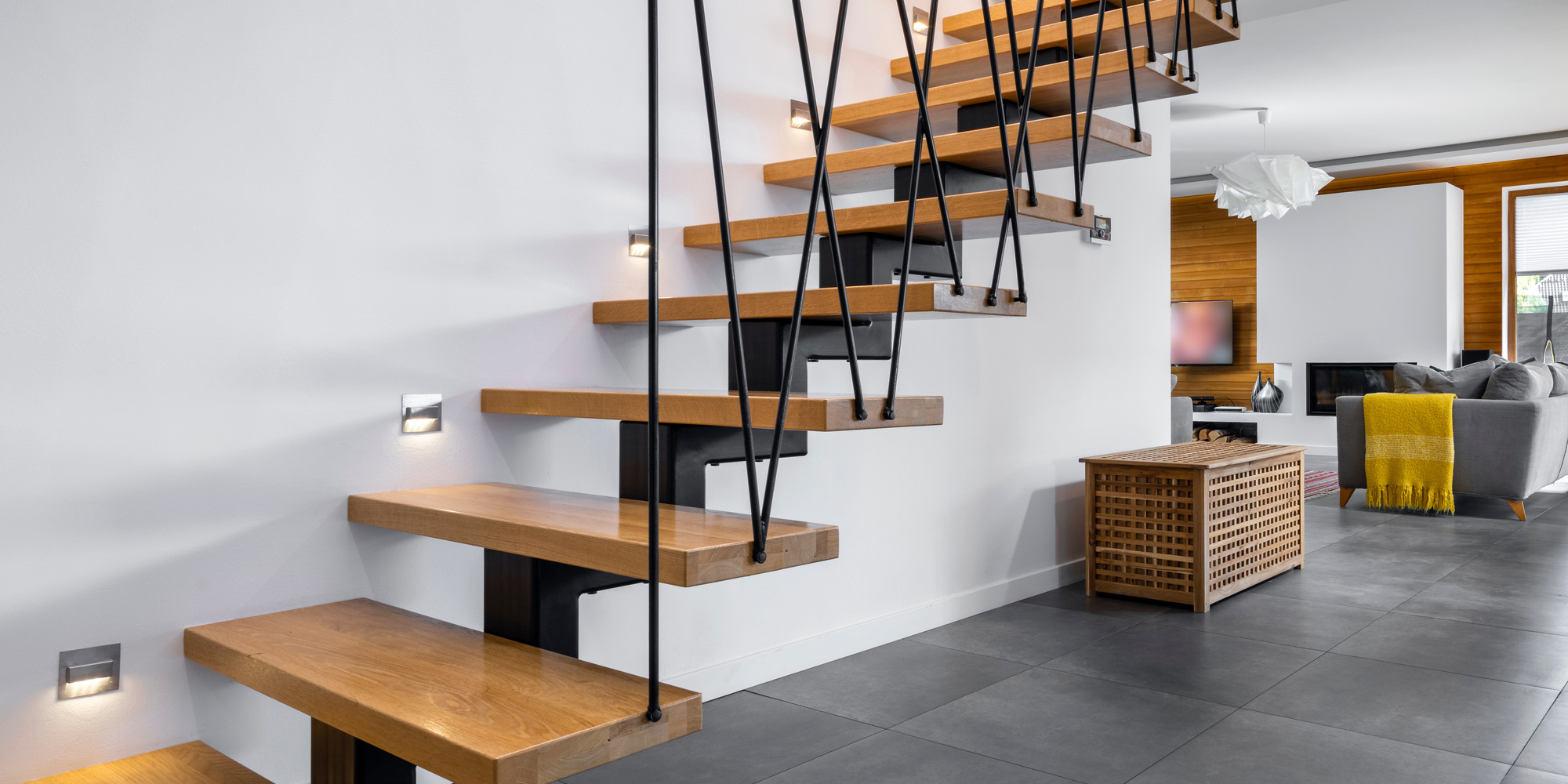 Modern interior design - stairs