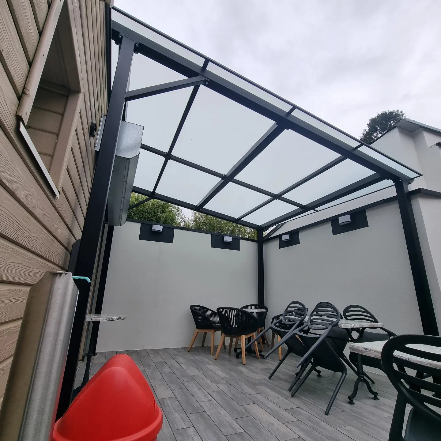 Pergola réalisée sur mesure