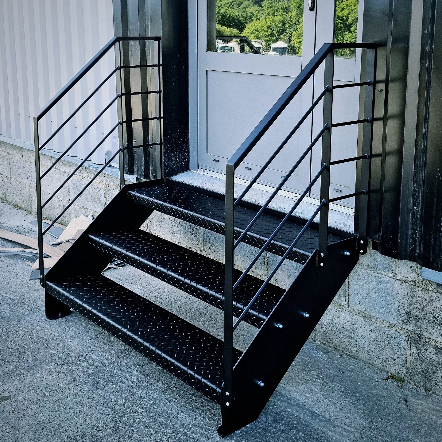 escalier à 3 marches0