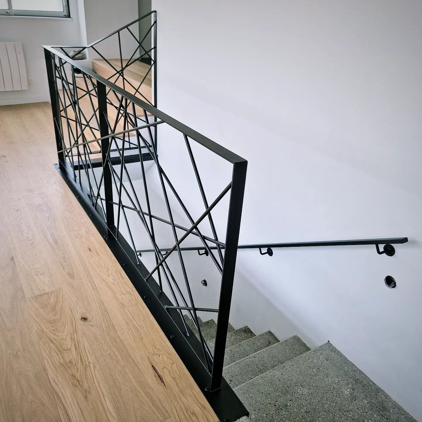 garde-corps en acier moderne et élégant1