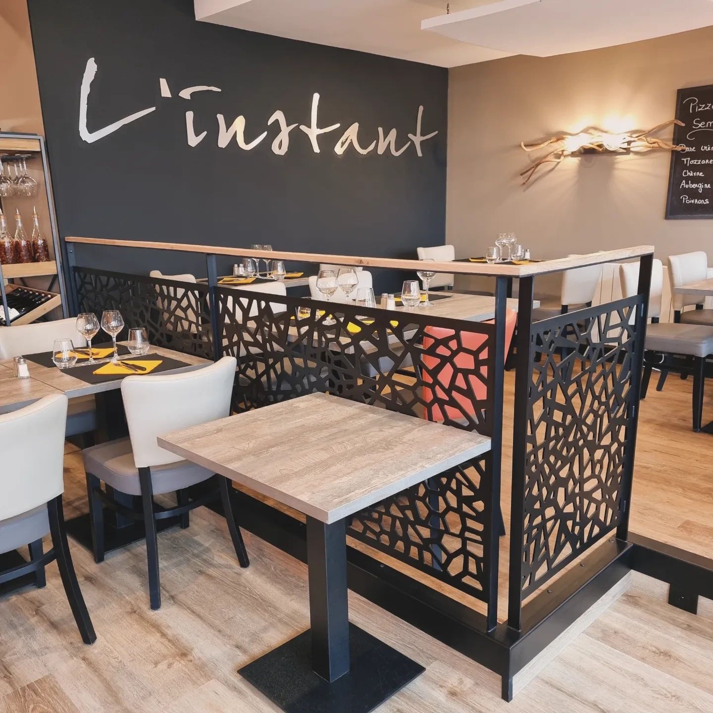 garde-corps sur mesure pour restaurant à Plaintel