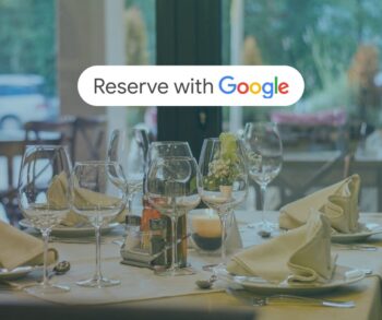 Réservation en ligne de table en restaurant avec Reserve with Google et NoShow