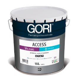 Goriaccess velours – Peinture acrylique veloutée pour murs et plafonds