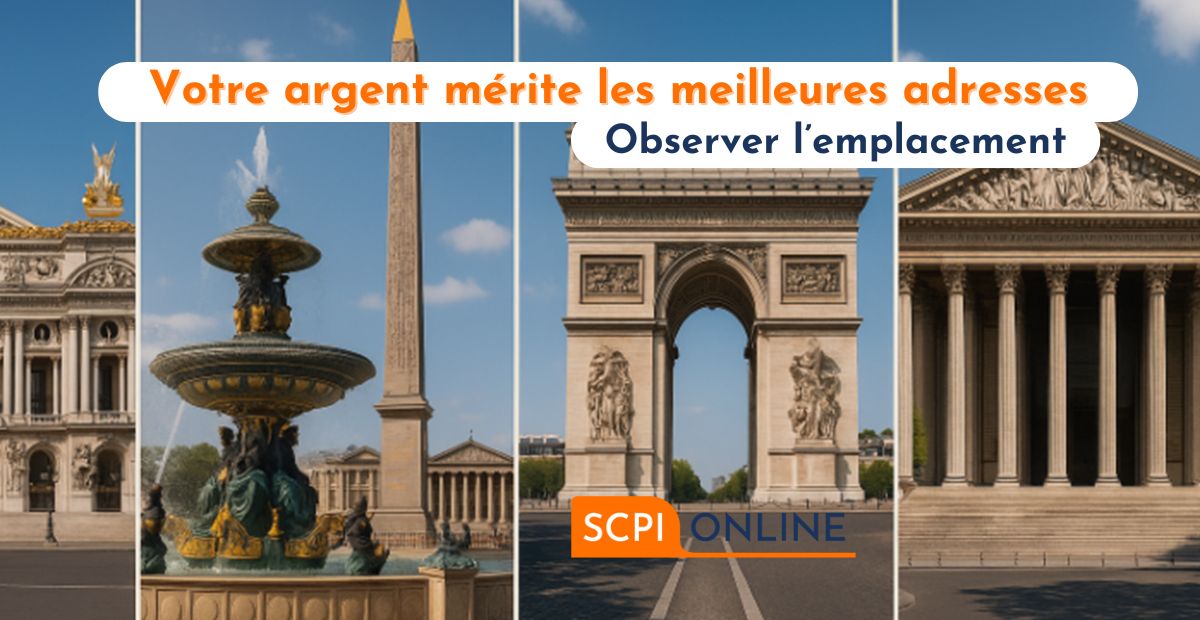 L’emplacement immobilier : levier de performance incontournable pour vos SCPI.