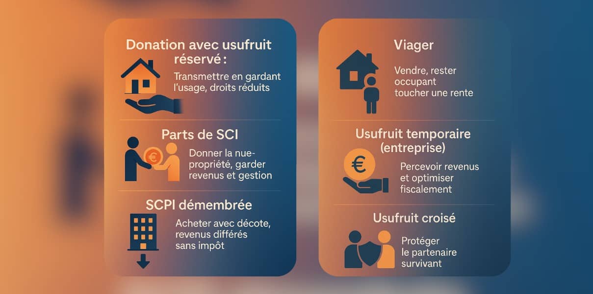 démembrement scpi