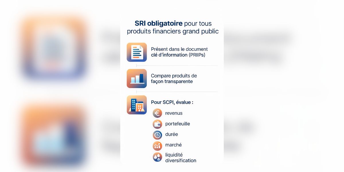 taux d'indicateur de risque SRI