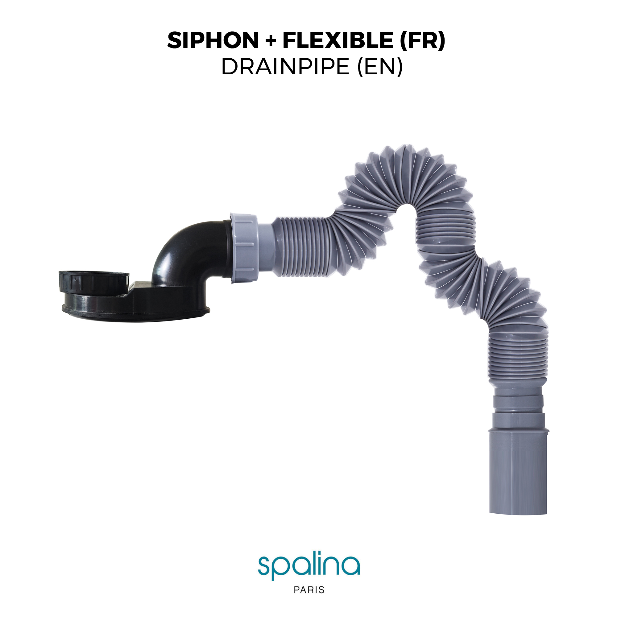 SIPHON EXTRA PLAT + FLEXIBLE