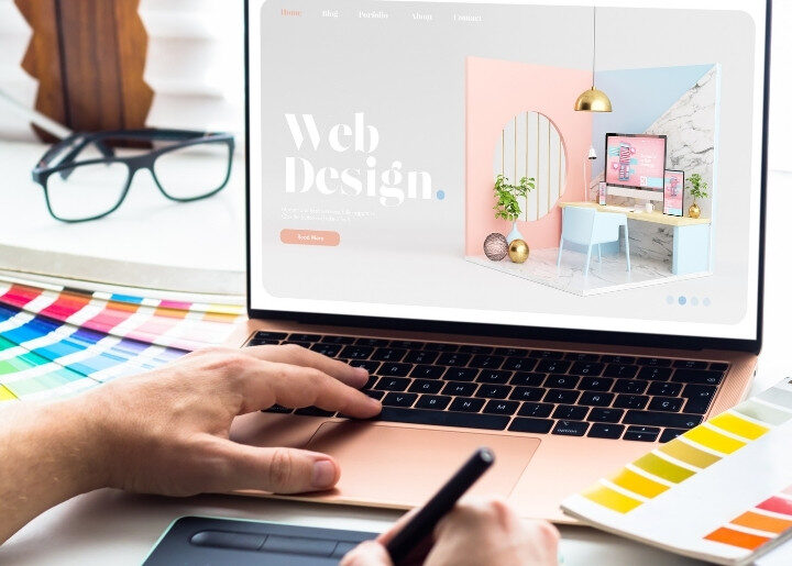 exemple de webdesign pour illustrer l'article sur l'expérience utilisateur chez Veoprint