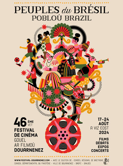 Affiche pour le Festival de Cinéma de Douarnenez