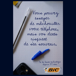 Campagne stylo BIC 2025