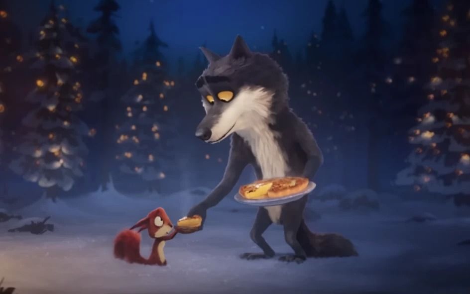 scène tirée de publicité d'Intermarché par le studio Illogic