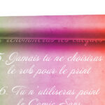 article sur les lois du design graphique parchemin