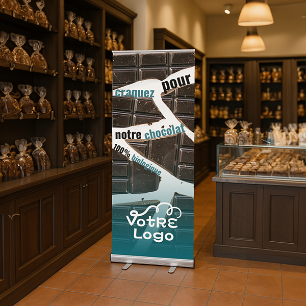 roll-up dans une chocolatrie