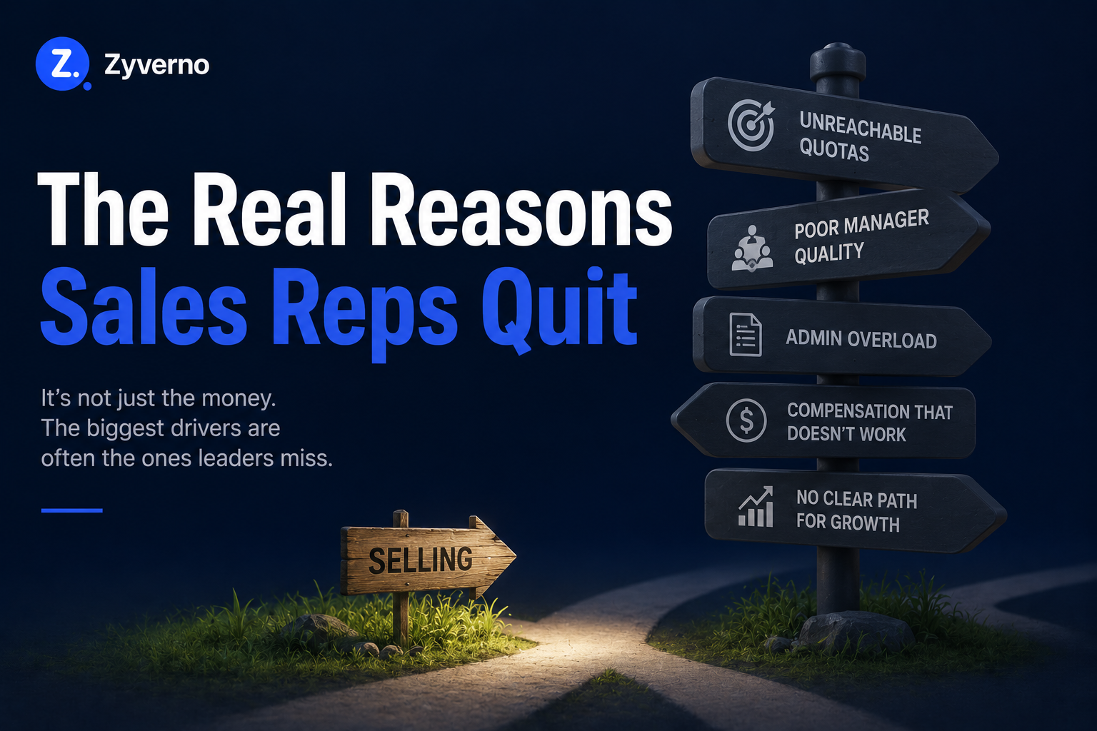 Why Sales Reps Quit: The Real Reasons and What to Do About Them