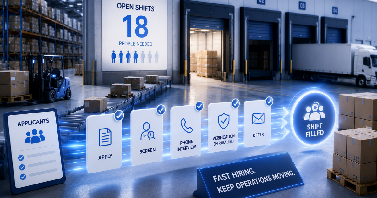 How to Hire Warehouse Workers Fast (Without Sacrificing Quality)