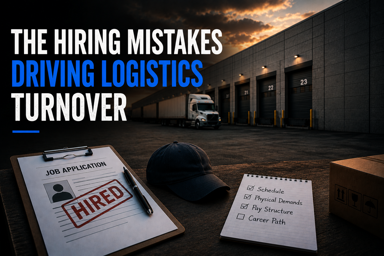 Logistics Turnover: The Hiring Mistakes Driving Workers Away